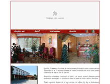 Tablet Screenshot of hotelfrancesca.ro